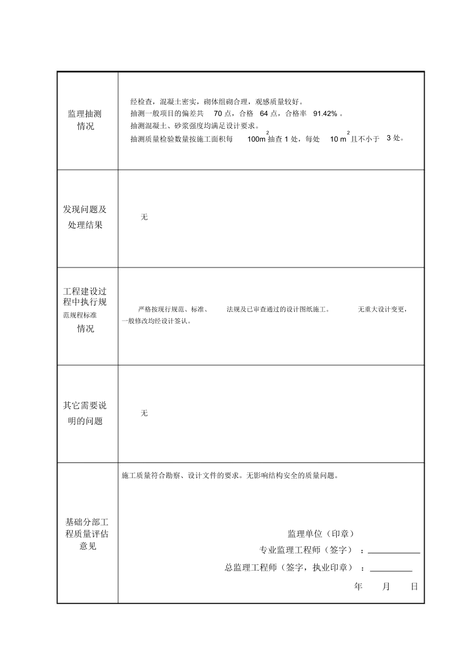 最新建筑工程质量评估报告范本及质量检测与评估咨询详解
